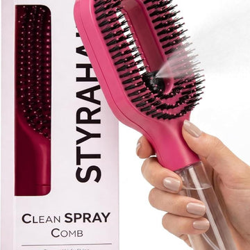 Foreign Trade Hot-Selling Styrahair Spray Comb Multi-Functional Hair Smoothing Comb Anti-Fly Hair Anti-Static Massage Comb